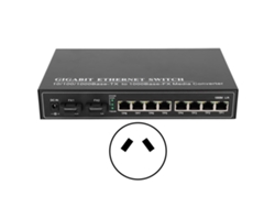 Conmutador Fibra Óptica Gigabit LAXISCREED
