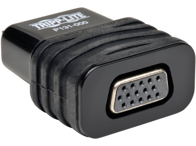 Adaptador TRIPP LITE P131-000 (HDMI-VGA - Negro)