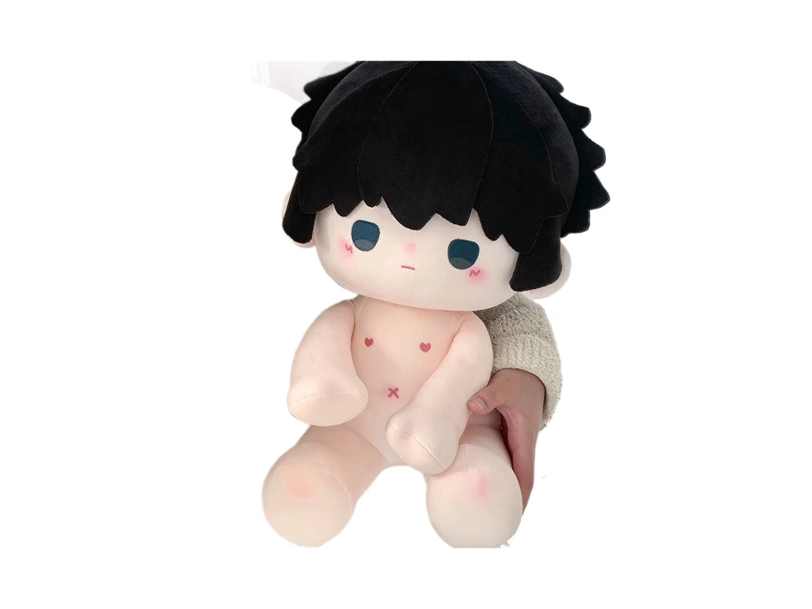 Boneco de Pelúcia Jujutsu Kaisen Satoru Gojo 40cm de Algodão CHABERLU