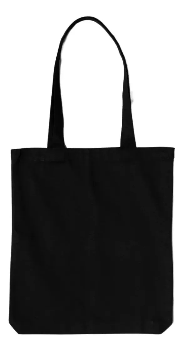 55 Sacolas Ecológicas De Lona Preta. 40 X 35 Algodãovayotoy