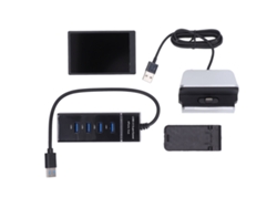 Monitor De Ordenador Usb De 3,5 Pulgadas Con Ajuste Continuo De Brillo Y Rotación De 360°.