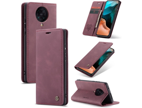 Funda Xiaomi Poco F2 Pro CASEME Libro Elite Púrpura