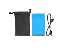 Disco Duro Externo Mecánico Usb3.0 De 2.5 Pulgadas Portátil Gk18 Azul 120g