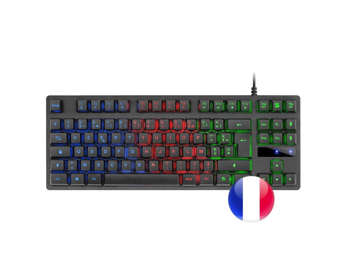 Teclado Gaming MARS GAMING MK02FR Negro