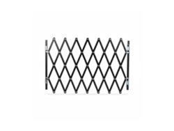 Relaxdays Portão De Segurança Para Cães Extensível Até 96 Cm, 48,5-60 Cm De Altura, Bambu, Para Escadas E Portas, Preto