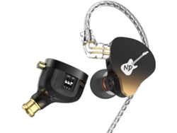Auriculares In-Ear con Cable Tons Ajustables IEM Dinámicos Cavidad Doble Imán Sonido IKIKSO (Negro)