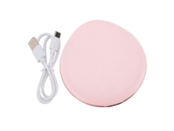 Espejo De Maquillaje Led De 1x 5x Magnificación Doble Cara Portátil Con Luz Para Vida Diaria Y Viajes