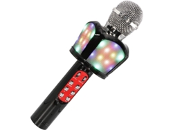 Micrófono Inalámbrico Bluetooth Para Karaoke, Portátil 4 En 1 Con Altavoz, Batería De 2600 Mah, Cancelación De Ruido, Compatible Con Android/ios.
