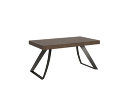Mesa de Comedor ITAMOBY Proxy (90x160/420 - Paneles de Melamina - Nogal)