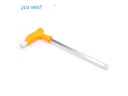 Llave Hexagonal Con Mango En T (3 Mm) Y Extremo De Bola, Herramienta Manual Adecuada Para Soldar.