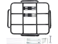 Cesta trasera para bicicleta | Cestas traseras de malla grandes y portátiles | Soporte Slowmoose