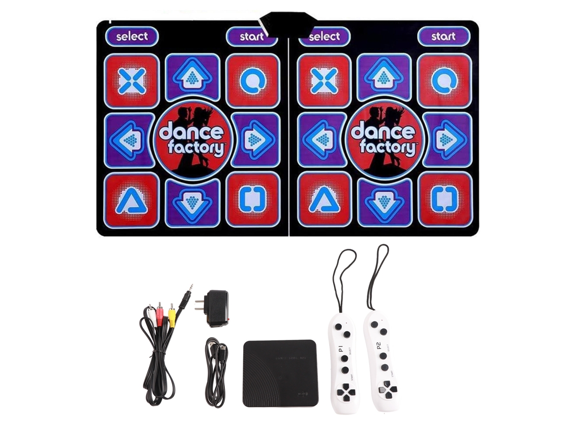 Tapete De Dança Sem Fio Duplo Para Tv E Computador, Máquina De Dança Somatosensorial Para Emagrecimento E Fitness
