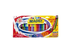 Caja Set 30 Rotuladores Magicos Magic Markers Carioca 43183