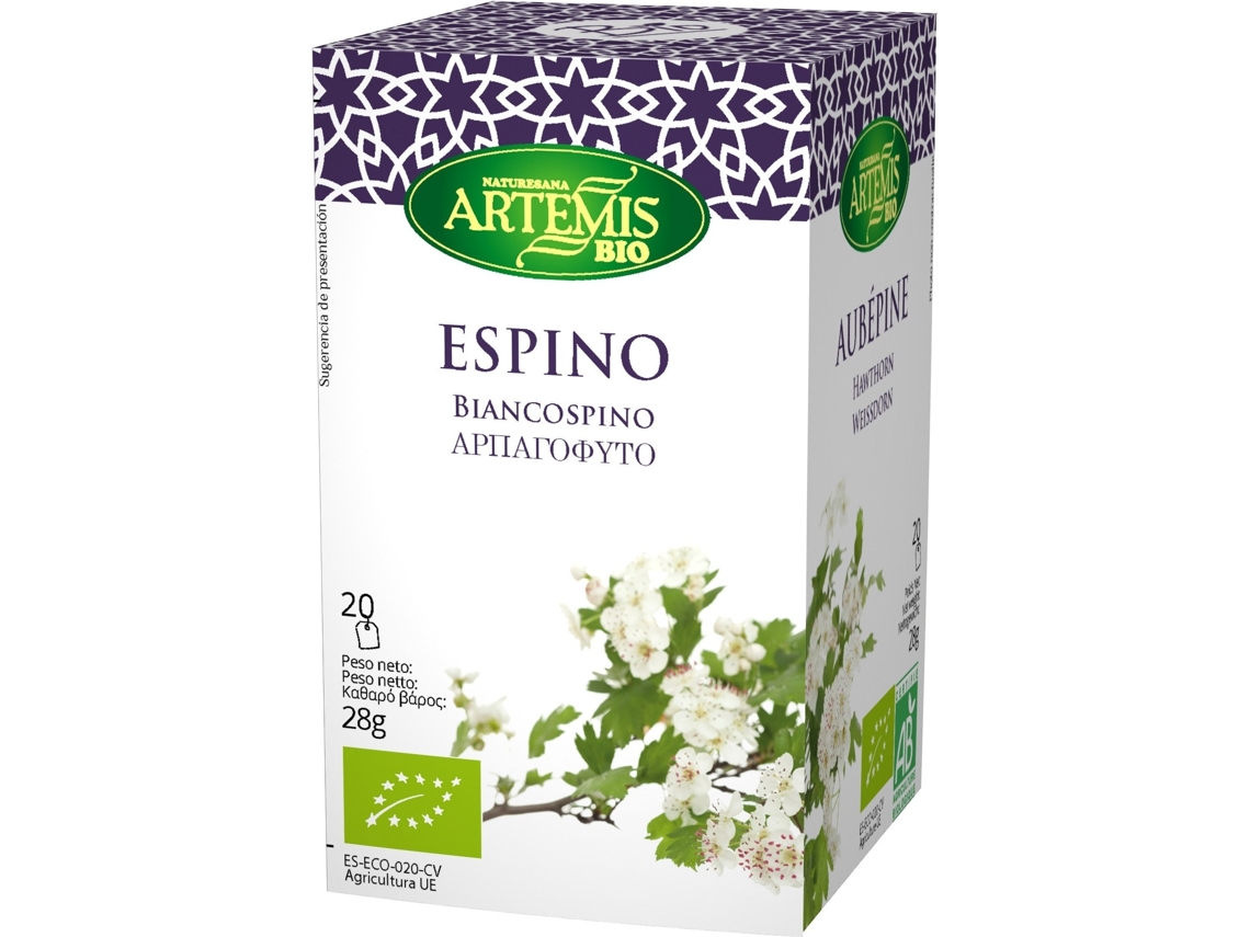 Suplemento Alimentar ARTEMIS BIO Espino Blanco (20 Filtros)