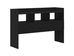 Aparador de roble negro 105x30x70 cm Madera procesada MAISON EXCLUSIVE
