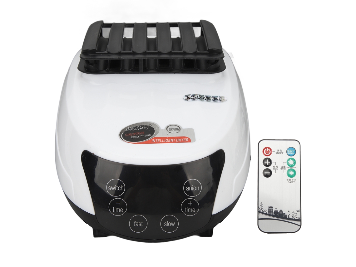 Secadora Eléctrica De 1500 W Con Mando A Distancia Y Secado Eficiente - Blanca