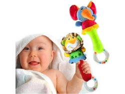 Paquete De 2 Juguetes De Peluche Con Sonidos Suaves Para El Desarrollo Sensorial Del Bebé, Ideales Para Bebés De 3 A 12 Meses.