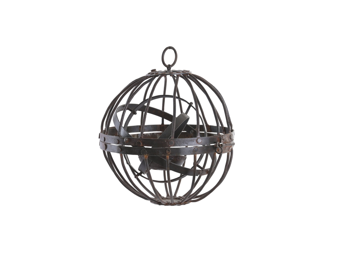 Portavela Metal Barco 22x22x21cm