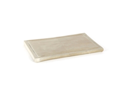 Plancha de Piedra para Asar ANAFLOR Cerámica (32 x 22 cm) (Marrón - 32 x 22 cm)