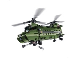 Helicóptero de juguete desmontable 2 en 1 393 piezas BYM
