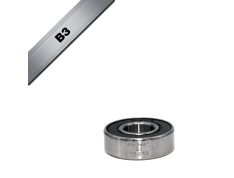 Rodamiento Black Bearing B3 - R6-2RS - 9,53 x 22,23 x 7,14 mm