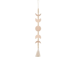 2026altiro-cuadro Decorativo De Fases Lunares Con Cuentas De Madera Y Flecos, Estilo Bohemio Para El Hogar.