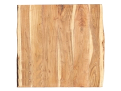 Superficie para mesa de cocina VIDAXL Marrón Madera de acacia (58 x 60 x 3.8 cm)