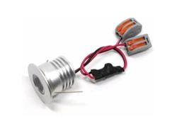 Foco Led Empotrable Compacto De 4w 12v 4000k-4500k Blanco Neutro Regulable De Aluminio