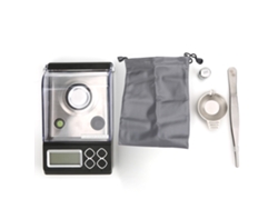 Minibalanza Electrónica Digital De Alta Precisión De 20 G/0,001 G Para Joyería Y Alimentos, Pantalla Lcd Con Retroiluminación Azul.