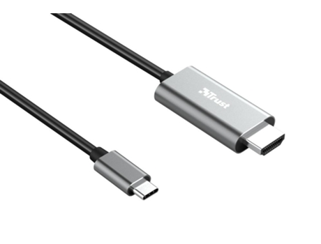 Adaptador gráfico USB Trust Calyx Black Metallic