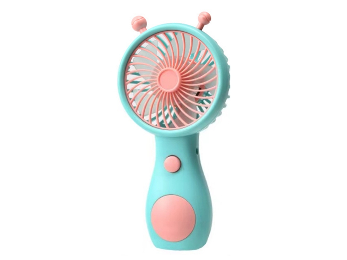 Mini Ventilador Portátil, Recargable Y Silencioso Con Cable De Datos Para Dormitorios Y Oficinas.