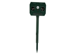 Repelente Solar Ultrasónico Impermeable Para Animales Con Sensor, Para Uso En Jardines Y Granjas.