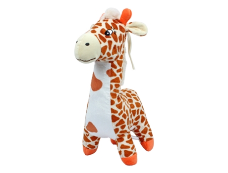 Peluche Interativo OHPA giraffe 33cm castanho (Edad Minima: 0 meses)