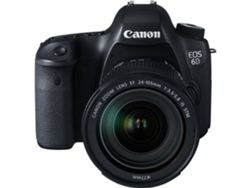 Kit Cámara Réflex CANON EOS 6D + EF 24-105mm (20.2 MP - Sensor Full-Frame - ISO: 100 a 25600)