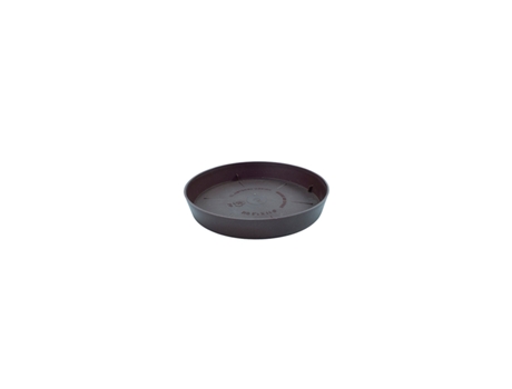 PLASTIKEN TES - Plato Redondo Ø11 cm para Macetas de 14 cm Bronce
