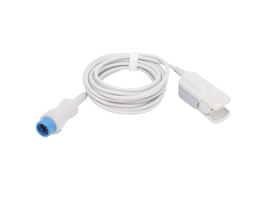 Sonda De Saturación De Oxígeno Para Adultos 40 Kg Compatible Con Mindray T5 T6 T8 Imec8 Imec10 Ipm10 Ipm12 9800