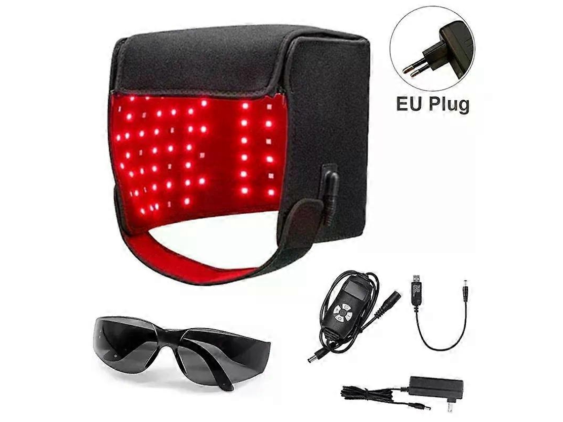 Gorro terapéutico con luz LED roja