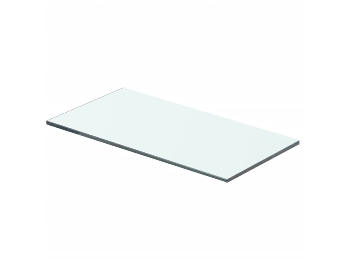 Estante de cristal transparente de 40 x 15 cm para decoración del hogar