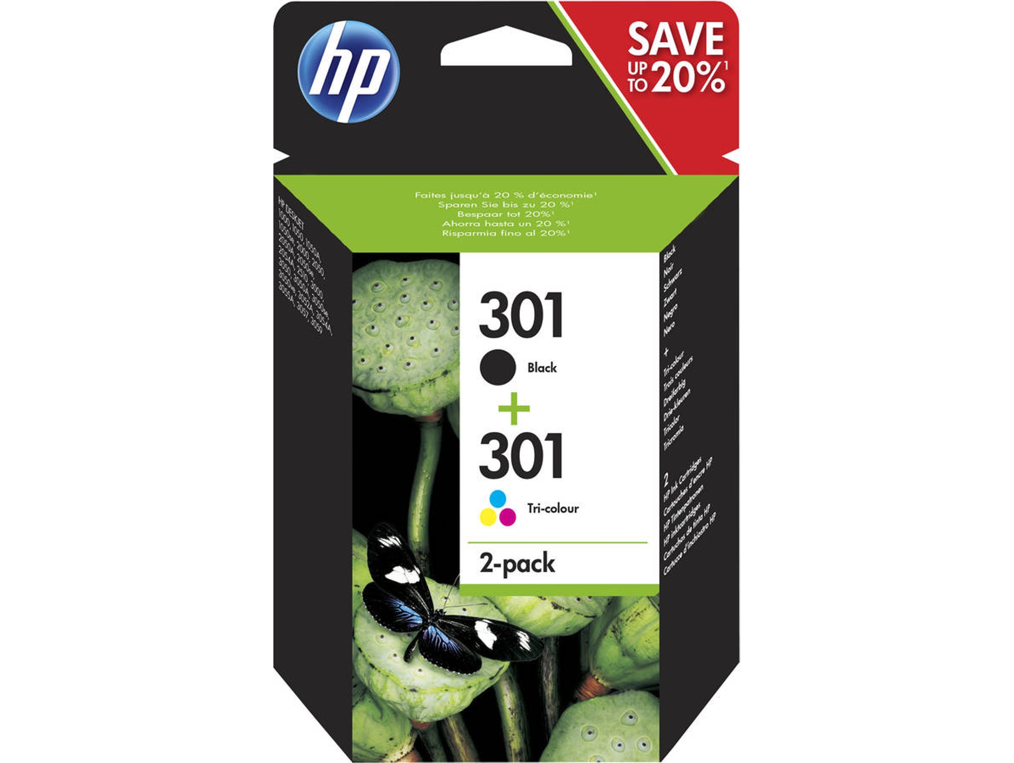 Cartucho de tinta HP 301