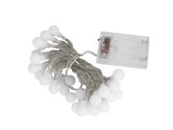2026-luces De Cadena 4.2m 40led Impermeables Operadas Por Batería Para Decoración De Fiesta, Boda Y Navidad