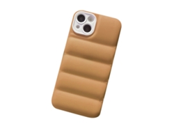 Capa Traseira Protetora Para Iphone 13 Pro Max Com Design 3d Inflado Antichoque Tpu