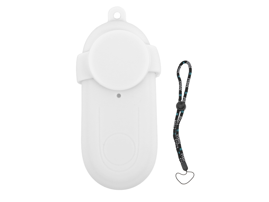 TRUYUETY Funda Protectora de Silicona PULUZ con Tapas para Lente y Protección de Pantalla para Insta360 GO 2 Accesorios para Cámara