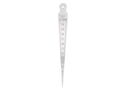 Calibrador Cónico De Acero Inoxidable Para Inspección De Soldadura, Con Medidas De 1 A 15 Mm (sistema Métrico/imperial).