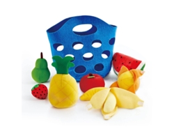 Juguete HAPE Fruta Fieltro-7U Cesta Frutas (18 meses)