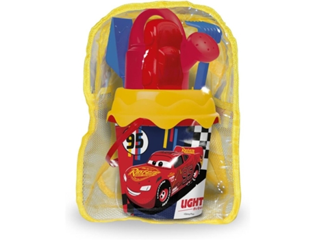 Mochila de Playa Cars con Accesorios Para Arena y Agua