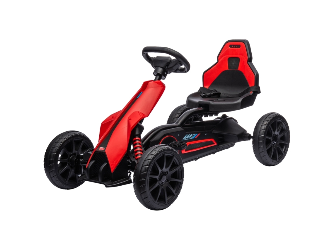 Kart Con Asiento De Pedales, Freno De Mano Ajustable, Para Uso En Exteriores, De 3 A 8 Años.