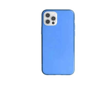 Funda para iPhone 12/12 Pro MYWAY Textura Suave Azul
