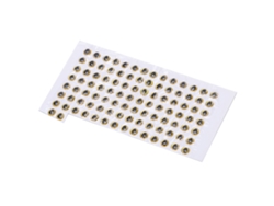 Danu26-100 Piezas Ojos De Pescado 5mm Duraderos 3d Redondos Suaves Diy Ligeros Delicados Ojos De Lure De Pesca Oro