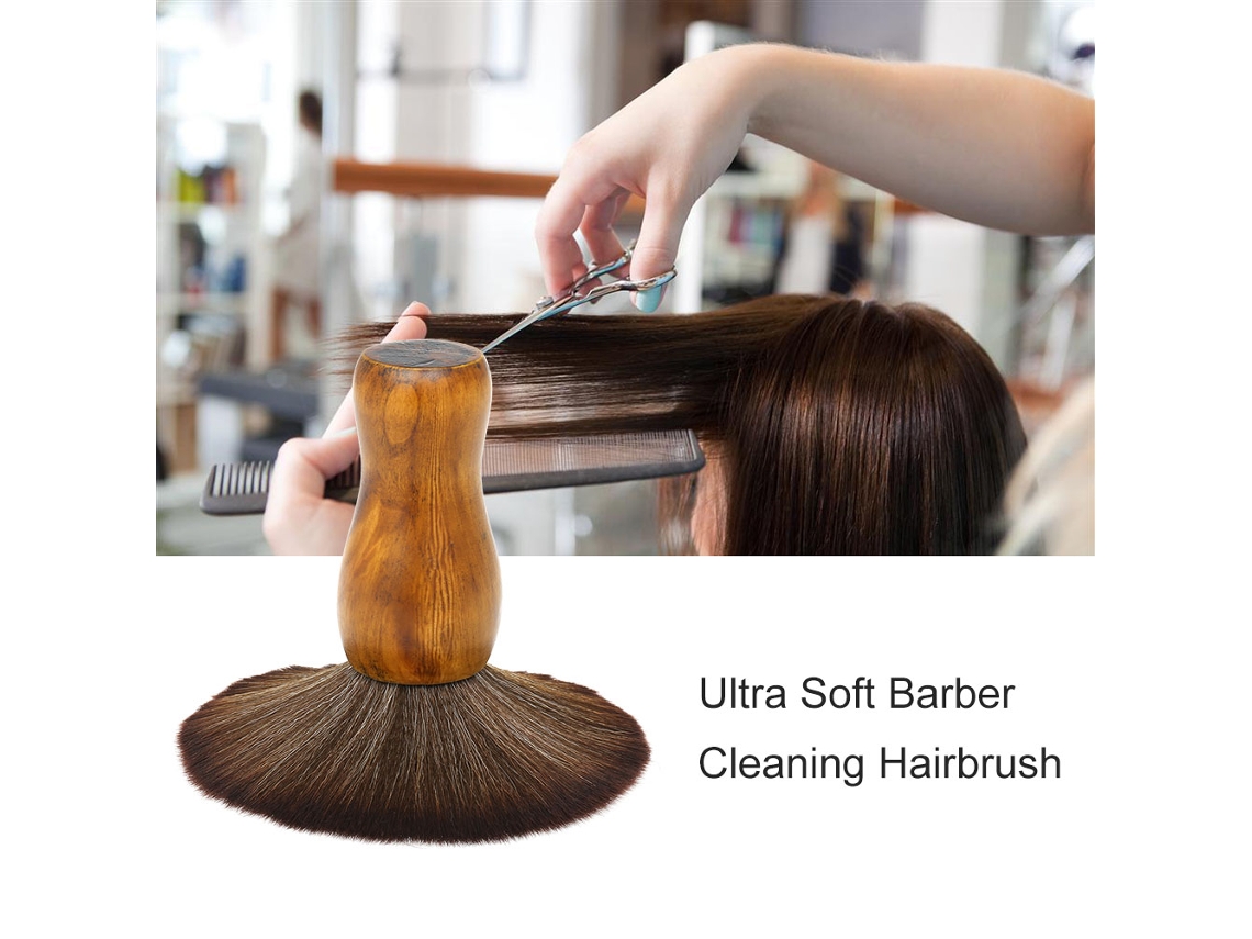 Pincel De Limpieza Ultra Suave Para Peluqueros Cepillo Denso Para Eliminar Cabello Herramienta De Estilo Para Salón Y Hogar