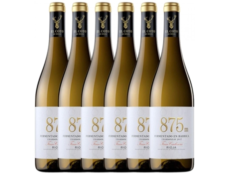 Vino COTO DE RIOJA Coto De Rioja 875 M Finca Carbonera Chardonnay Rioja (0.75 L - 6 unidades)